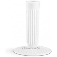 Kähler Designer Kerzenständer aus Irdengut in Weiß 12 cm