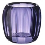 Villeroy & Boch Coloured DeLight Kleiner Teelichthalter Gentle Lilac 7 cm Kristallglas Klar Lila