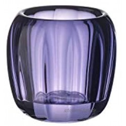 Villeroy & Boch Coloured DeLight Kleiner Teelichthalter Gentle Lilac 7 cm Kristallglas Klar Lila