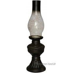 BIAOYU Glaskerosenöllampe Vintage Kerzenhalter Antique Desktop-Öllampe für Inneneinrichtungen Größe : 9CM