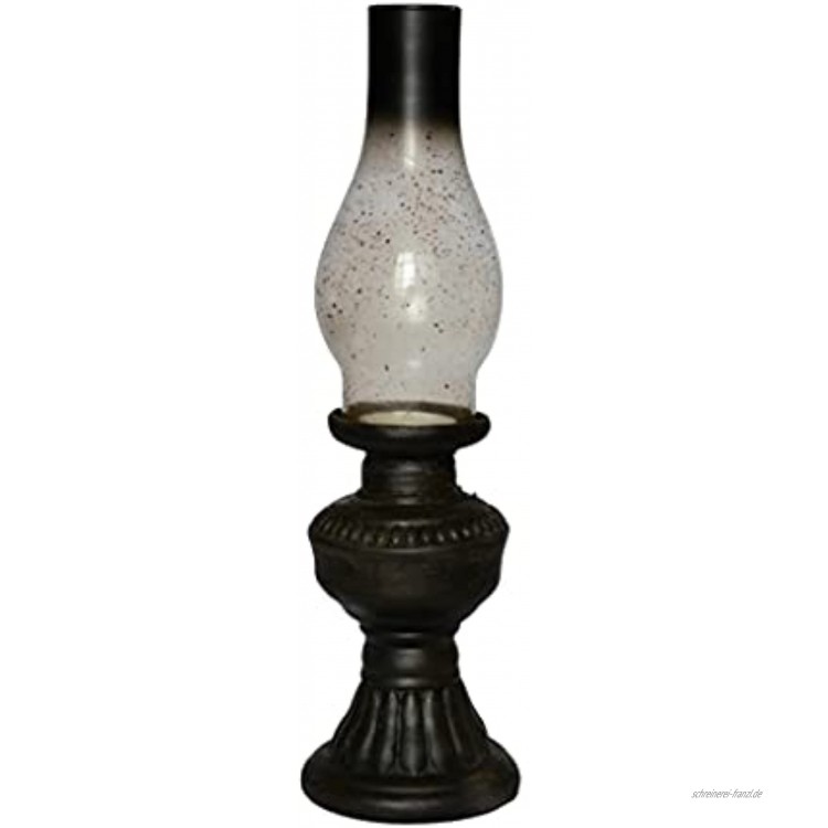 BIAOYU Glaskerosenöllampe Vintage Kerzenhalter Antique Desktop-Öllampe für Inneneinrichtungen Größe : 9CM