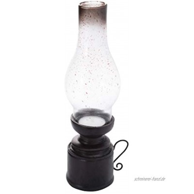 OSALADI 1Pc Petroleumlampe Harz Vintage Glas Öllampe Modus Dekorative Windlampe Tisch Ornament für Heimrestaurant Kleine Größe