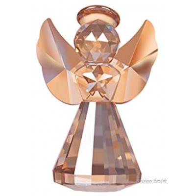 LONGWIN Kristallengel Figur Dekorative Glasornamente Weihnachten Sammlerstück Geschenk für Frauen