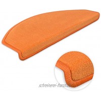 Kettelservice-Metzker Stufenmatten Vorwerk Uni Einzeln und Sparset's Orange 1 Stück Halbrund