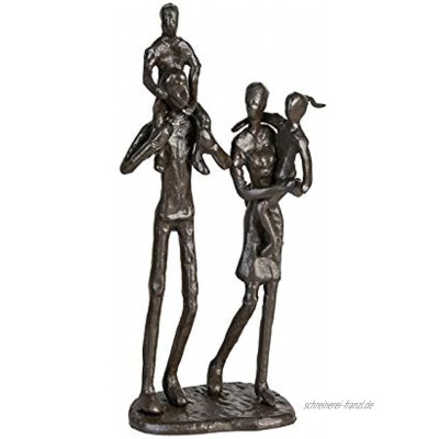 Casablanca 74571 Design Skulptur Family Eisen brüniert 22 x 10 x 6 cm