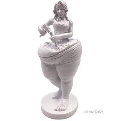 qazwsx Abnehmen Göttin Statue Dekoration Harz Figur Skulptur Modell Schlafzimmer Store Beauty Dekoration Geschenk für Abnehmen Mädchen 7 * 7 * 19,5 cm