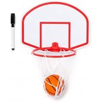 balvi Basketballkorb Magneto Basketballkorb und Schreibtafel Mit Ball und Filzstift Magnetisch 28 cm ABS-Kunststoff und PVC