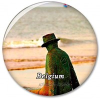 Belgium Beach Kühlschrank Magnete Dekorative Magnet Flaschenöffner Tourist City Travel Souvenir Collection Geschenk Starker Kühlschrank Aufkleber