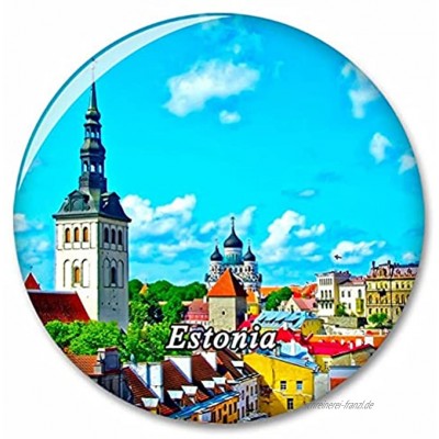 Estland Tallinn Kühlschrank Magnete Dekorative Magnet Flaschenöffner Tourist City Travel Souvenir Collection Geschenk Starker Kühlschrank Aufkleber