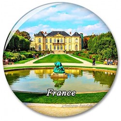 Frankreich Musee Rodin Paris Kühlschrankmagnet Dekorativer Magnet Touristische Stadt Reise Souvenir Sammlung Geschenk Starker Kühlschrank Aufkleber