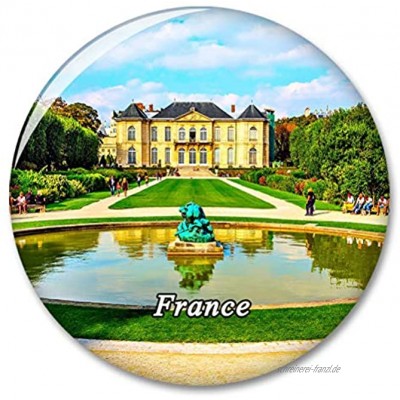 Frankreich Musee Rodin Paris Kühlschrankmagnet Dekorativer Magnet Touristische Stadt Reise Souvenir Sammlung Geschenk Starker Kühlschrank Aufkleber