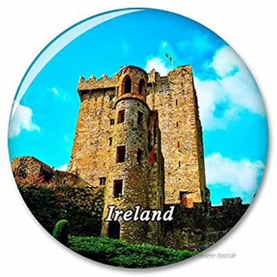 Irland Cork Castle Blarney Kühlschrankmagnet Dekorativer Magnet Touristische Stadt Reise Souvenir Sammlung Geschenk Starker Kühlschrank Aufkleber