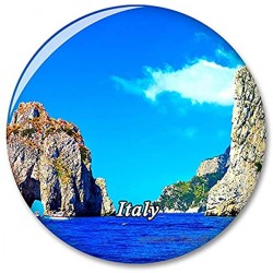 Italien Capri Island Neapel Kühlschrankmagnet Dekorativer Magnet Touristische Stadt Reise Souvenir Sammlung Geschenk Starker Kühlschrank Aufkleber