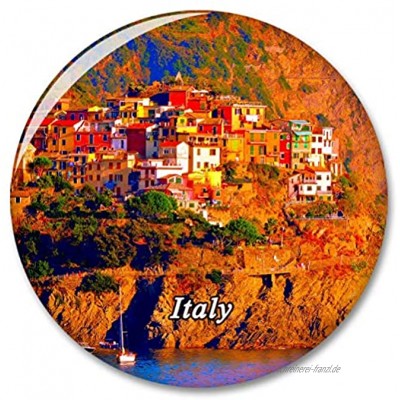 Italien Corniglia Cinque Terre Kühlschrankmagnet Dekorativer Magnet Touristische Stadt Reise Souvenir Sammlung Geschenk Starker Kühlschrank Aufkleber