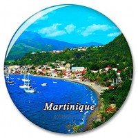 Martinique Kühlschrank Magnete Dekorative Magnet Flaschenöffner Tourist City Travel Souvenir Collection Geschenk Starker Kühlschrank Aufkleber