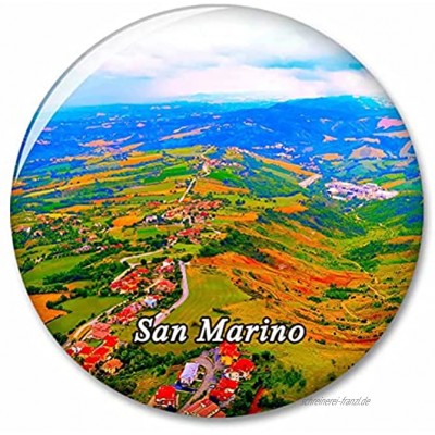 San Marino Kühlschrank Magnete Dekorative Magnet Flaschenöffner Tourist City Travel Souvenir Collection Geschenk Starker Kühlschrank Aufkleber