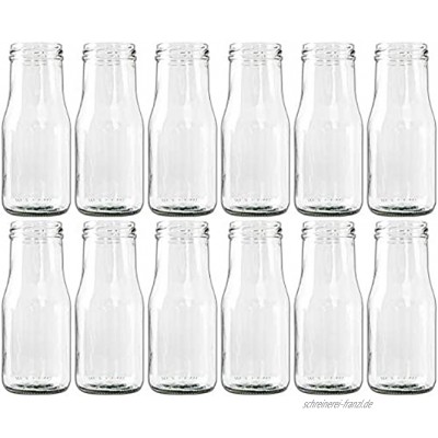 Glasfläschchen im Landhausstil Flasche Vase Tischvasen Glasflaschen Dekoflaschen Väschen Vasen Glasvasen 12