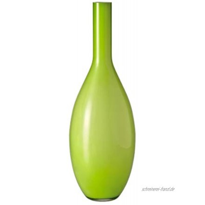 Leonardo Beauty Vase grün Höhe 50 cm Durchmesser 18 cm handgefertigtes Farbglas 058723