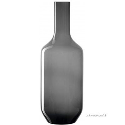 LEONARDO HOME Vase MILANO 39 cm grau 041745 Glas