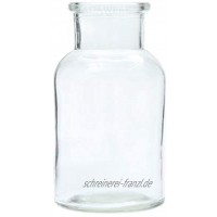 ZADAWERK® Mini-Vase Glas 12 Stück Dekoration Hochzeit Konfirmation