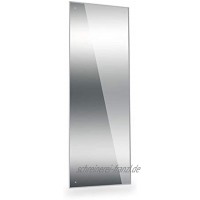 Dripex Spiegel 120x45cm Rahmenloser Badezimmerspiegel rechteckig Wandspiegel mit poliertem Rand und vorgebohrten Löchern Badspiegel für Ankleidezimmer Schlafzimmer und Wohnzimmer