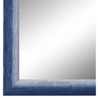 Online Galerie Bingold Spiegel Wandspiegel Blau Weiß 50 x 60 cm Modern Vintage Shabby Alle Größen Massiv Holz AM Pinerolo 2,3