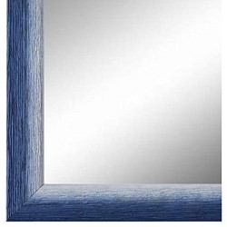 Online Galerie Bingold Spiegel Wandspiegel Blau Weiß 50 x 60 cm Modern Vintage Shabby Alle Größen Massiv Holz AM Pinerolo 2,3