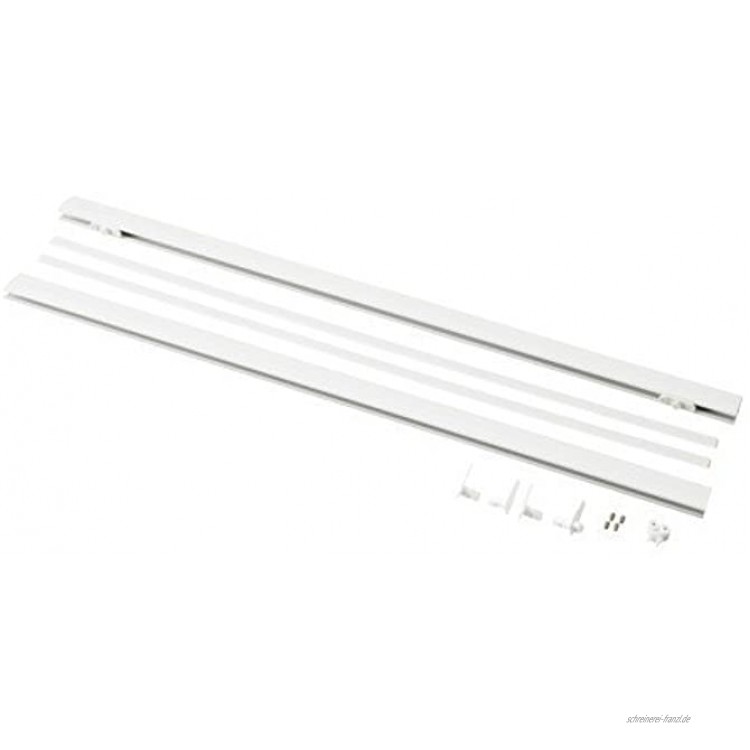 Ikea VIDGA Halter für Schiebegardine in weiß; 60cm