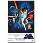 Star Wars A New Hope Episode IV Filmposter Aluminium Metallschild Türschild Wand Skywalker Darth Vader Film