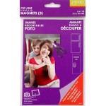 Snap Cutable Photo Pocket Magnets 3-Pack 5-Inch by 7-Inch